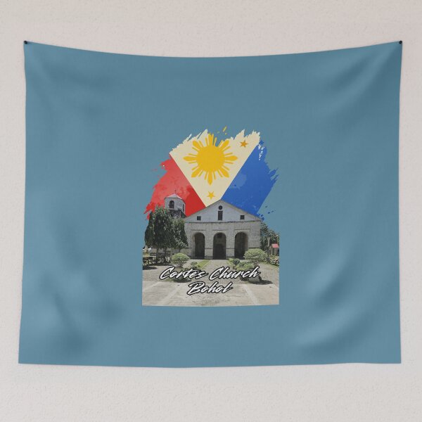 Item preview, Cortes Church Philippine Pride designed and sold by Linklandiya.