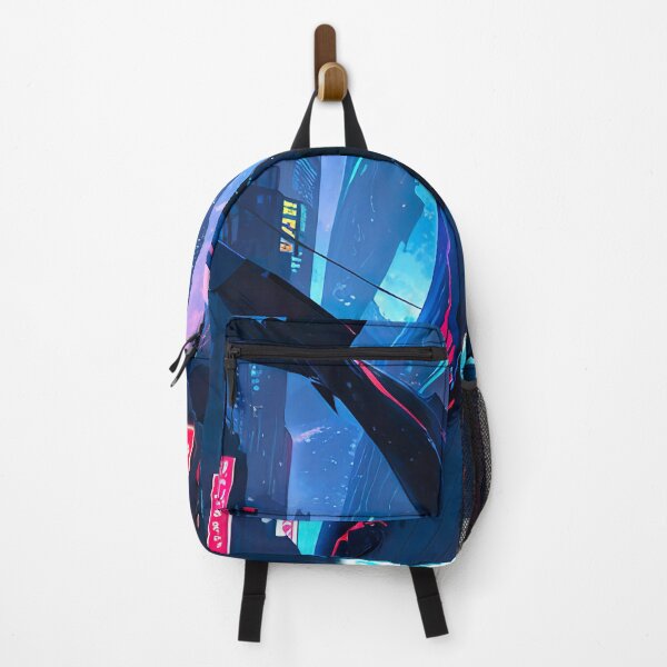 Item preview, flying whale in cyberpunk city designed and sold by ururuty.