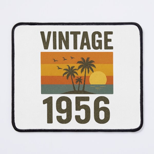 Item preview, Vintage 1956 Retro Sunset Birthday designed and sold by Adrian Kane.