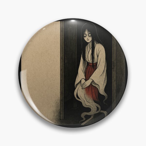 Item preview, Spectral Hanako-san in toilet stall, yūrei-zu style designed and sold by optimusprime39.