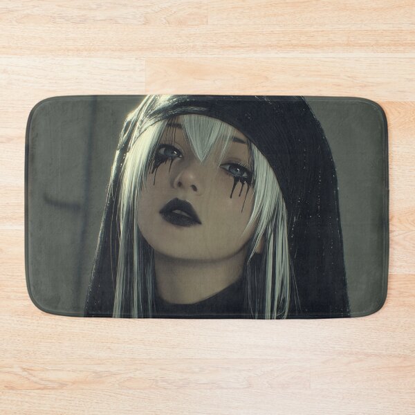 Item preview, goth nun designed and sold by CursedbyLilith.