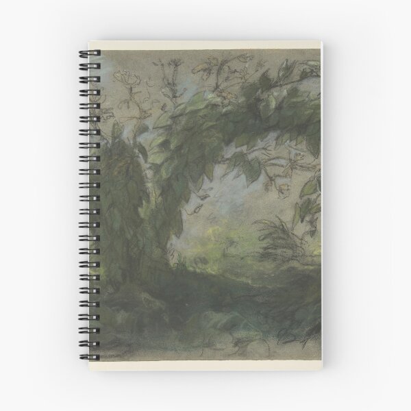Item preview, Arch of Morning Glories, study for " A Basket of Flowers" designed and sold by guagamela617.