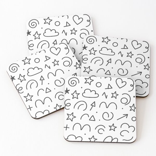 Item preview, Seamless hand-drawn doodle pattern designed and sold by optimusprime39.
