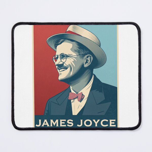 Item preview, James Joyce Retro Poster – Modernist Literary Icon Pop Style designed and sold by JayceTucker89.