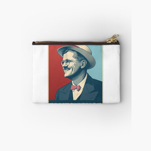 Item preview, James Joyce Retro Poster – Modernist Literary Icon Pop Style designed and sold by JayceTucker89.