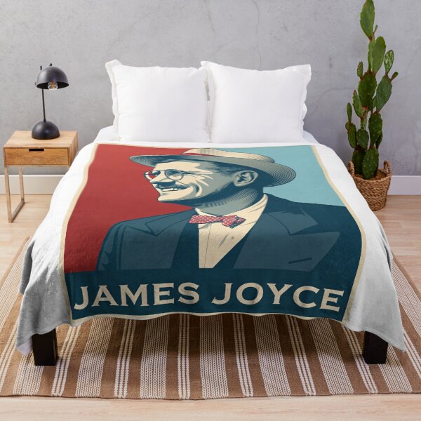 Item preview, James Joyce Retro Poster – Modernist Literary Icon Pop Style designed and sold by JayceTucker89.