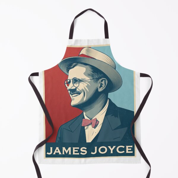 Item preview, James Joyce Retro Poster – Modernist Literary Icon Pop Style designed and sold by JayceTucker89.