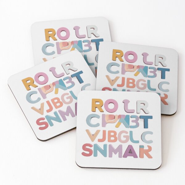 Item preview, Colorful Alphabet Letters – Cute Playful Typography Design designed and sold by StudioBy-ColorNest.
