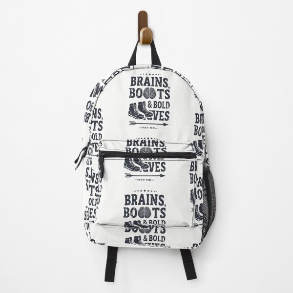 Item preview, Brains, Boots & Bold Moves designed and sold by Vibrant Threads.