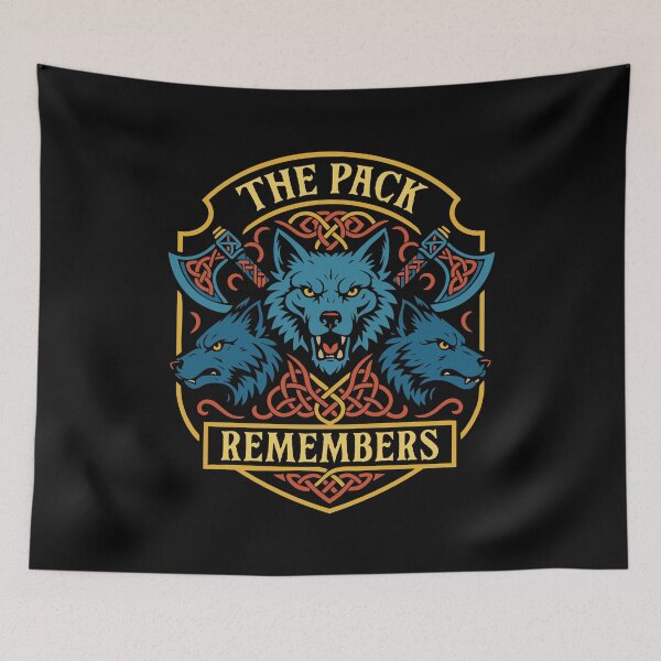 Item preview, The Pack Remembers Wolves Wargaming designed and sold by pixeptional.