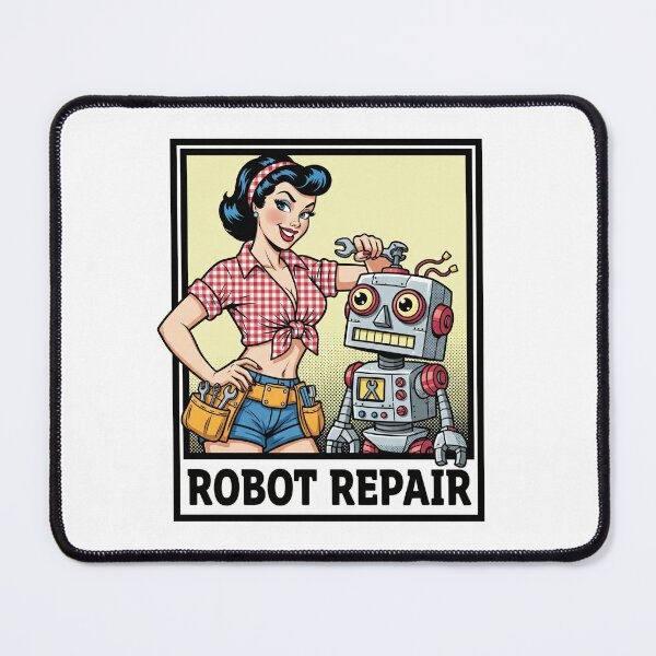Item preview, Atomic Robot Repair designed and sold by The Vintage Nerd.