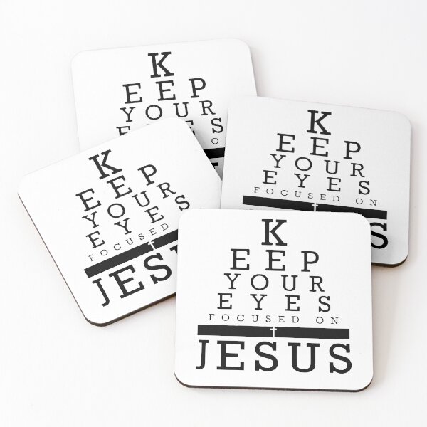 Item preview, Keep Your Eyes Focused On Jesus designed and sold by teenugs.