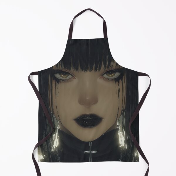 Item preview, goth nun designed and sold by CursedbyLilith.