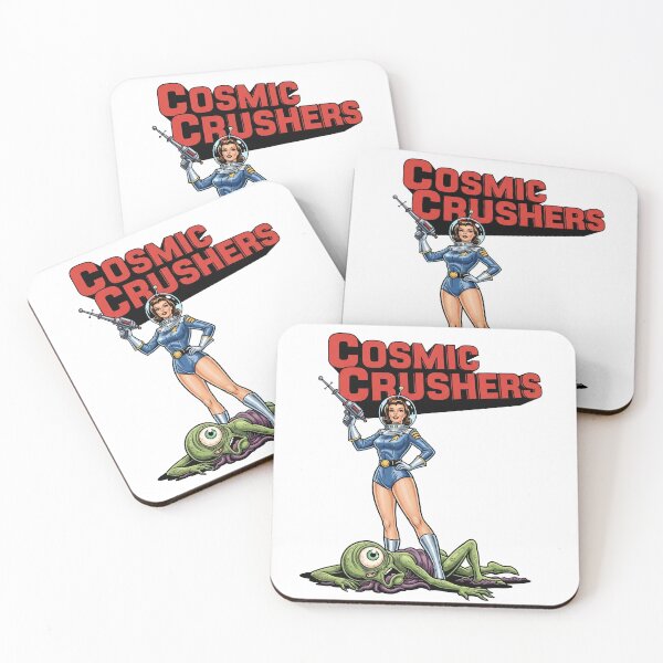 Item preview, Cosmic Crushers designed and sold by The Vintage Nerd.