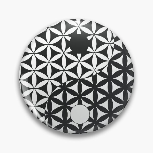 Item preview, Flower of Life Space Time Yin Yang designed and sold by teenugs.