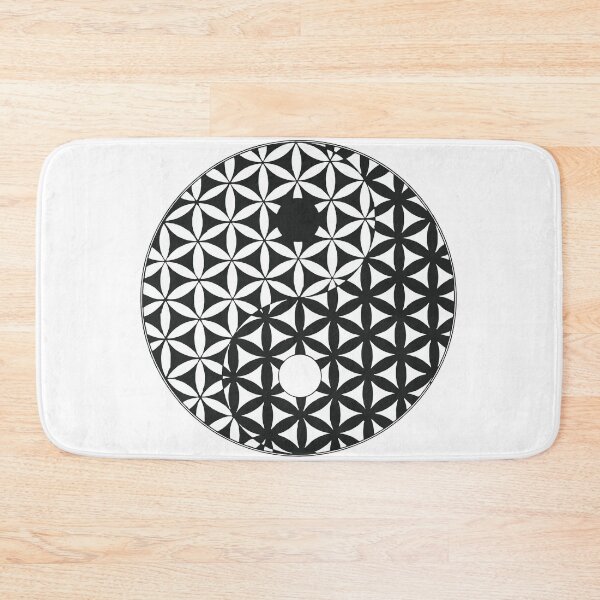 Item preview, Flower of Life Space Time Yin Yang designed and sold by teenugs.