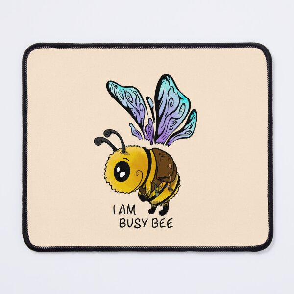 Item preview, I am busy cute bee designed and sold by Rain Ant.