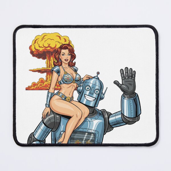 Item preview, Atomic Robot Rider designed and sold by The Vintage Nerd.