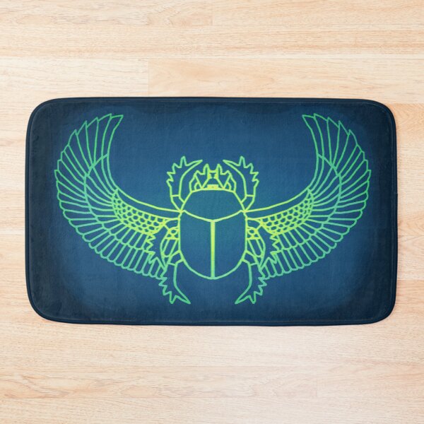 Item preview, Blue Glow Scarab designed and sold by Donnahuntriss.