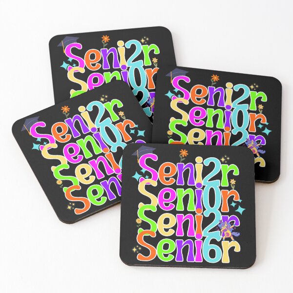 Item preview, Senior 2026 - Multicolor Typography designed and sold by FaeryNuff.