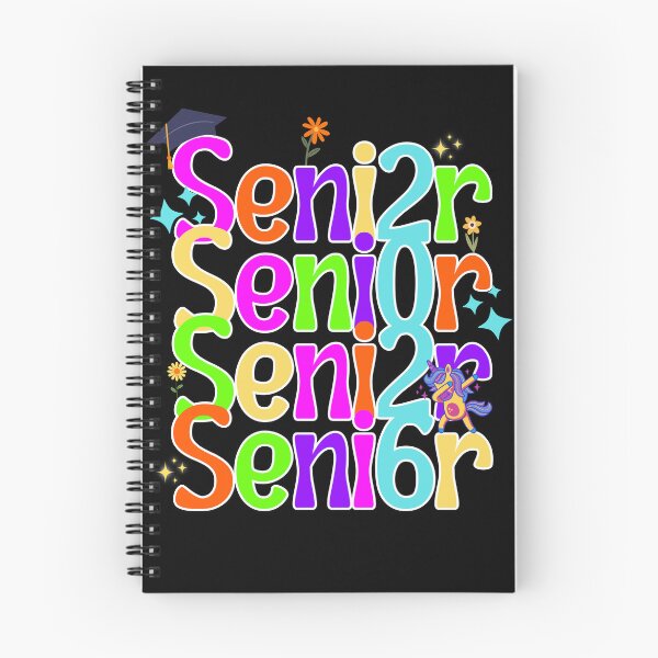 Item preview, Senior 2026 - Multicolor Typography designed and sold by FaeryNuff.