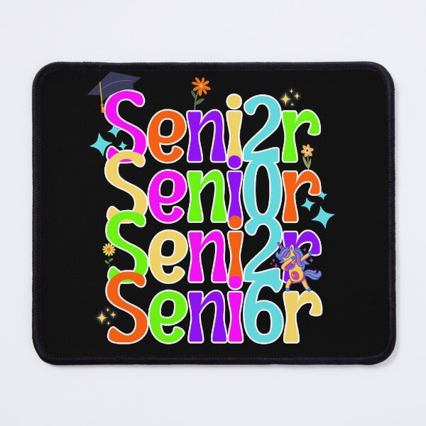 Item preview, Senior 2026 - Multicolor Typography designed and sold by FaeryNuff.