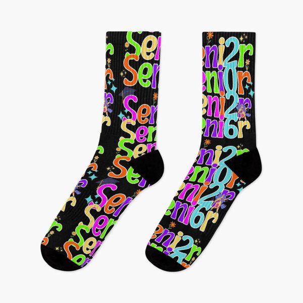 Item preview, Senior 2026 - Multicolor Typography designed and sold by FaeryNuff.