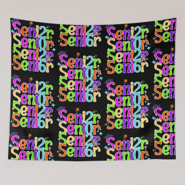 Item preview, Senior 2026 - Multicolor Typography designed and sold by FaeryNuff.