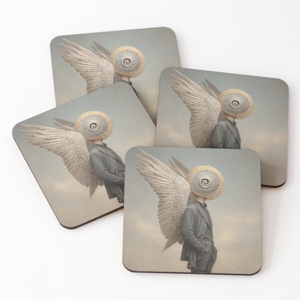 Item preview, Spiral-Eyed Angel in a Suit designed and sold by Shannon Hilson.