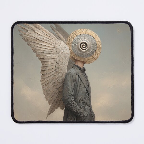 Item preview, Spiral-Eyed Angel in a Suit designed and sold by Shannon Hilson.