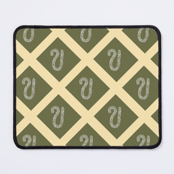 Item preview, seamless pattern with green alphabet designed and sold by Pugavatar.