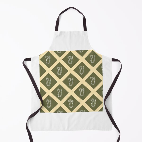 Item preview, seamless pattern with green alphabet designed and sold by Pugavatar.
