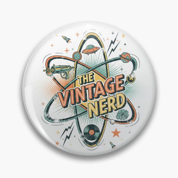 Item preview, The Vintage Nerd Logo designed and sold by The Vintage Nerd.