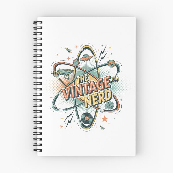 Item preview, The Vintage Nerd Logo designed and sold by The Vintage Nerd.