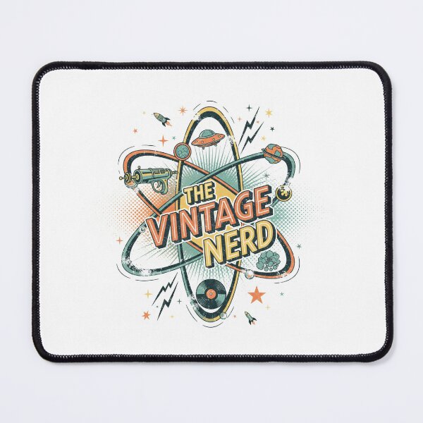 Item preview, The Vintage Nerd Logo designed and sold by The Vintage Nerd.