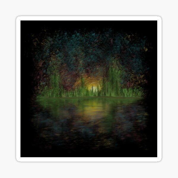 Item preview, Calm Night Waters designed and sold by CreKato.