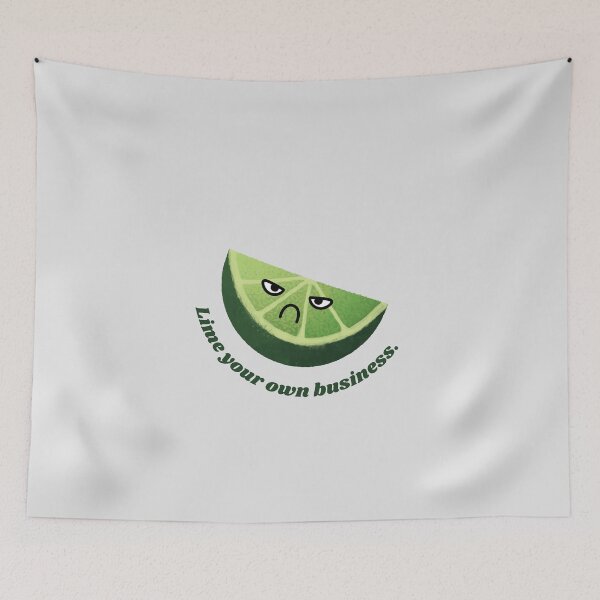 Item preview, Silly lime your own business art! Best for light backgrounds, dark version on profile <3 designed and sold by Ezradark.