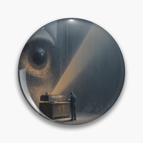 Item preview, Eye and Printer with Audience designed and sold by Shannon Hilson.