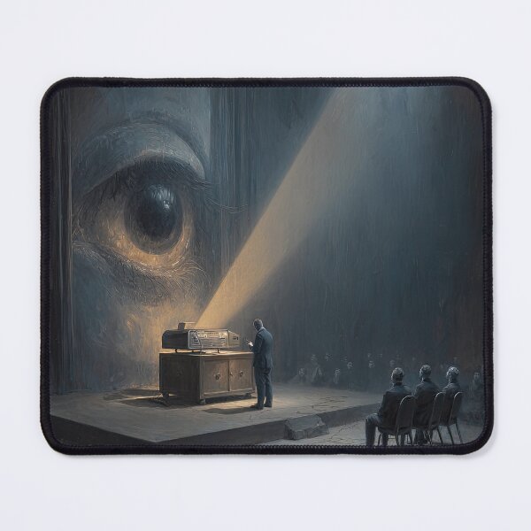 Item preview, Eye and Printer with Audience designed and sold by Shannon Hilson.