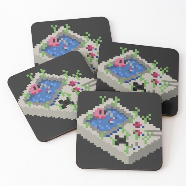 Item preview, Retro Video Game Fishing Pixel Art designed and sold by 401-lee.