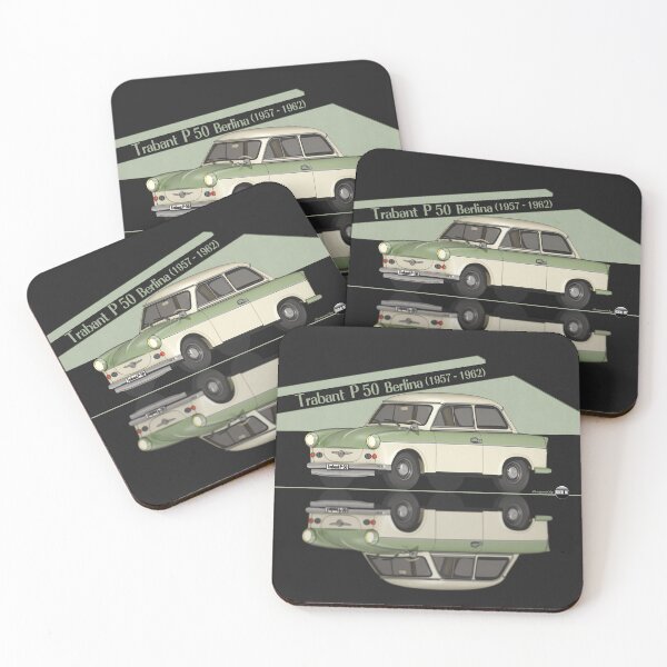Item preview, Trabant P50 Marmorweiss und Damastgrün Farbe (1957–1962) – The icon of the East designed and sold by Azaziel.