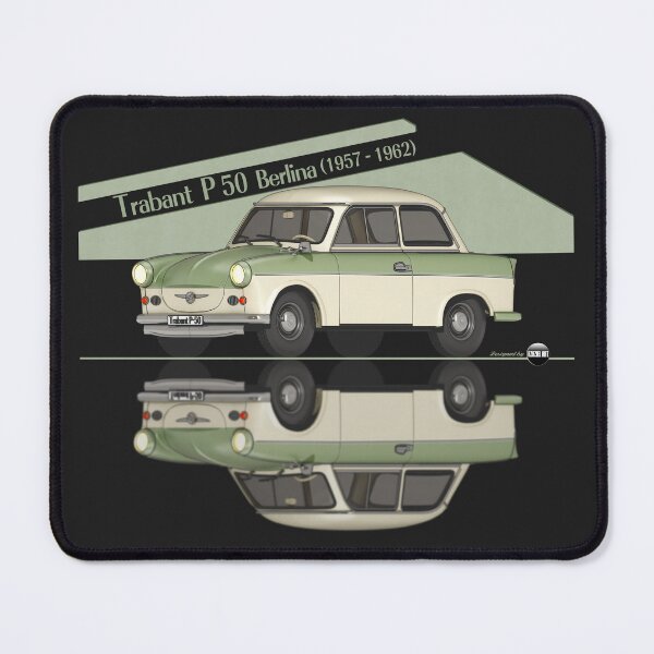 Item preview, Trabant P50 Marmorweiss und Damastgrün Farbe (1957–1962) – The icon of the East designed and sold by Azaziel.