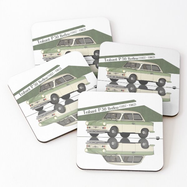 Item preview, Trabant P50 Marmorweiss und Damastgrün Farbe (1957–1962) – The icon of the East designed and sold by Azaziel.