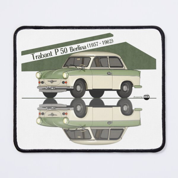 Item preview, Trabant P50 Marmorweiss und Damastgrün Farbe (1957–1962) – The icon of the East designed and sold by Azaziel.