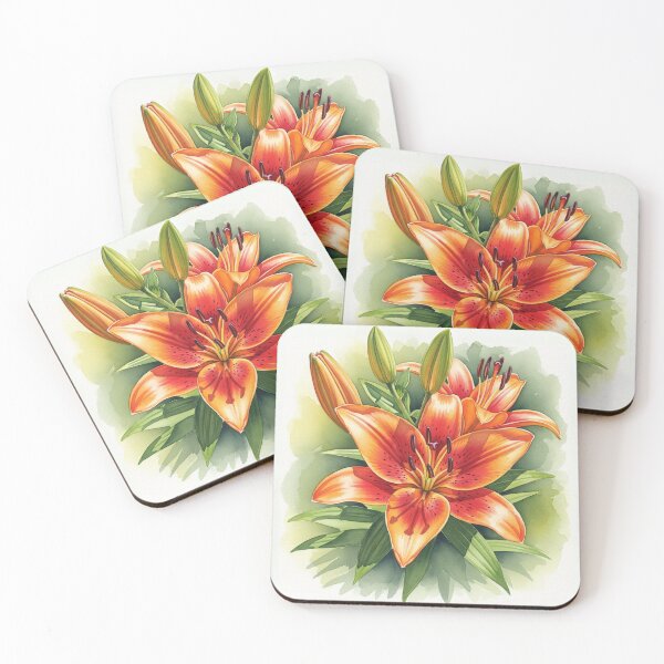 Item preview, Radiant Asiatic Lily designed and sold by BYnomi.