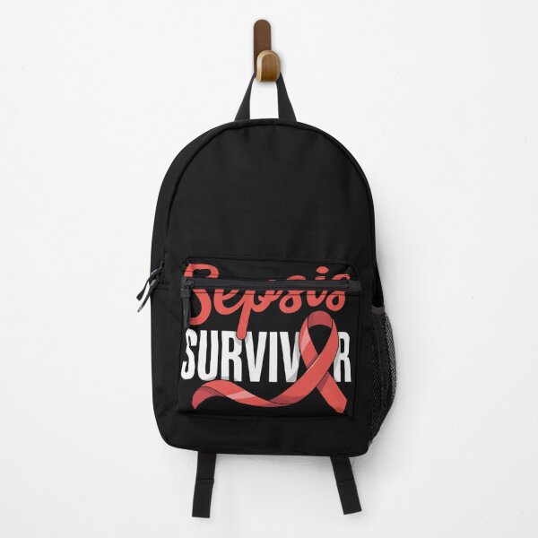 Item preview, Sepsis Awareness - Red Ribbon - Sepsis Survivor designed and sold by ConceptualVibes.