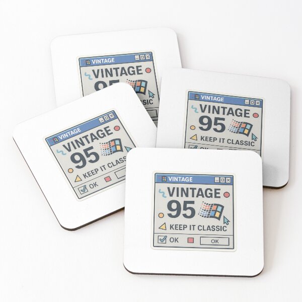 Item preview, Vintage Windows 95 Sticker designed and sold by Travelcases.
