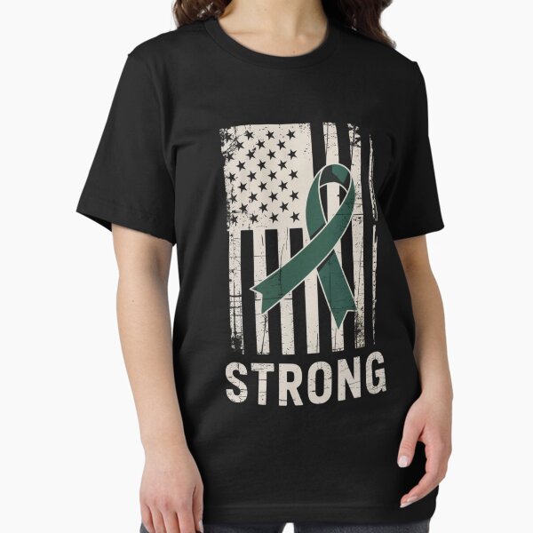 Item preview, Scoliosis Awareness Month Ribbon American Flag designed and sold by ConceptualVibes.