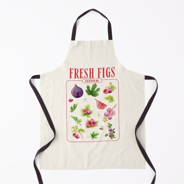 Item preview, Fresh Figs Festival Art Poster Watercolor Garden bugs designed and sold by Neeshki.