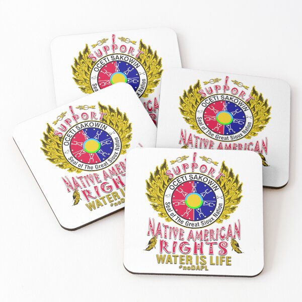 Item preview, Native American I Support Rights designed and sold by charliebenedit.